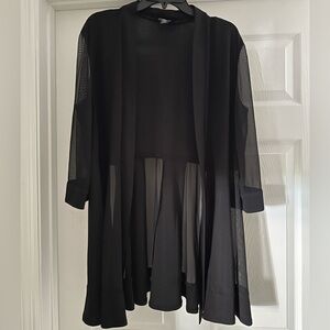 R&M Richards Black Cardigan size 16